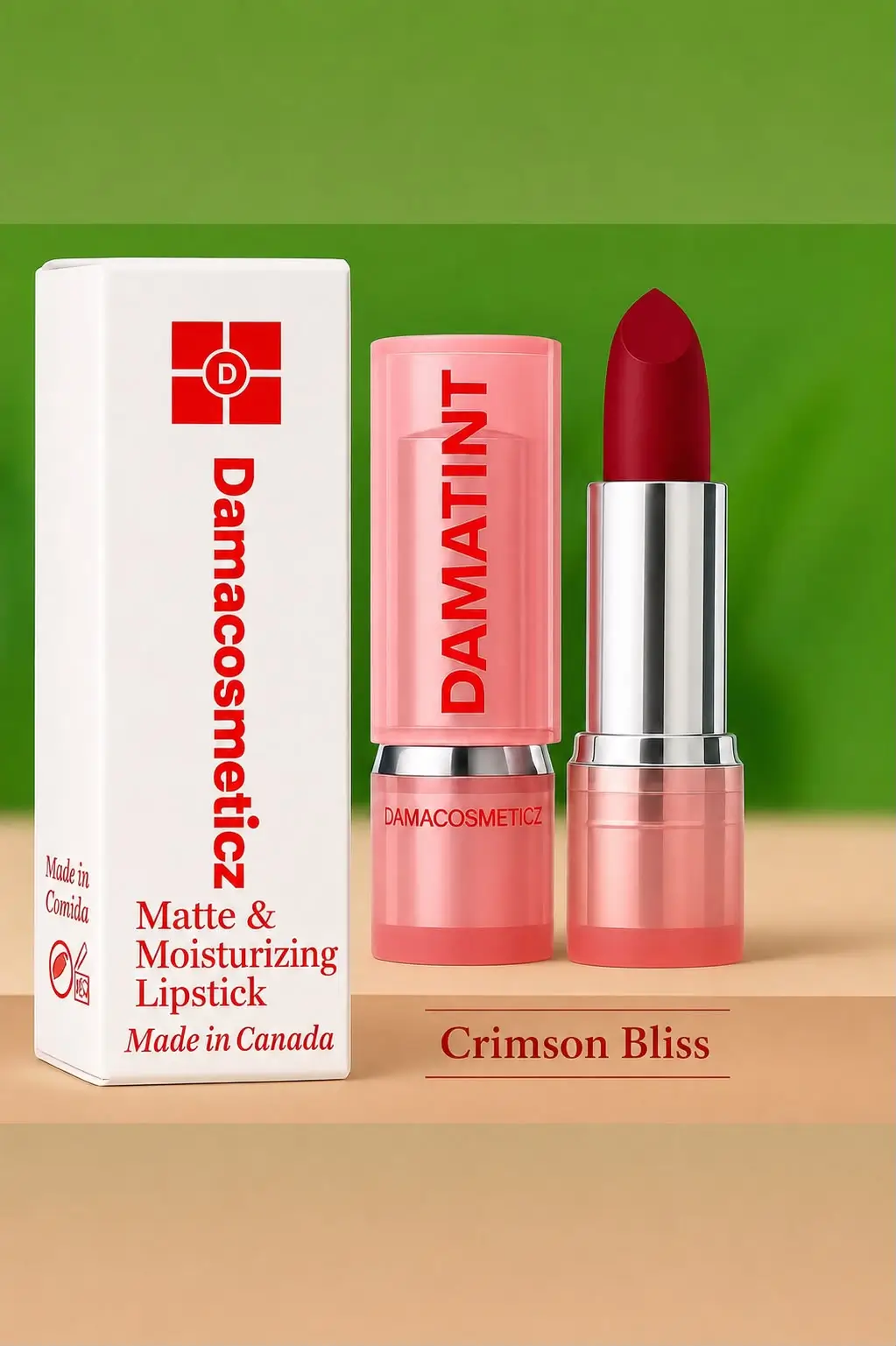 Damatint Lipstick – Crimson Bliss - Image 2