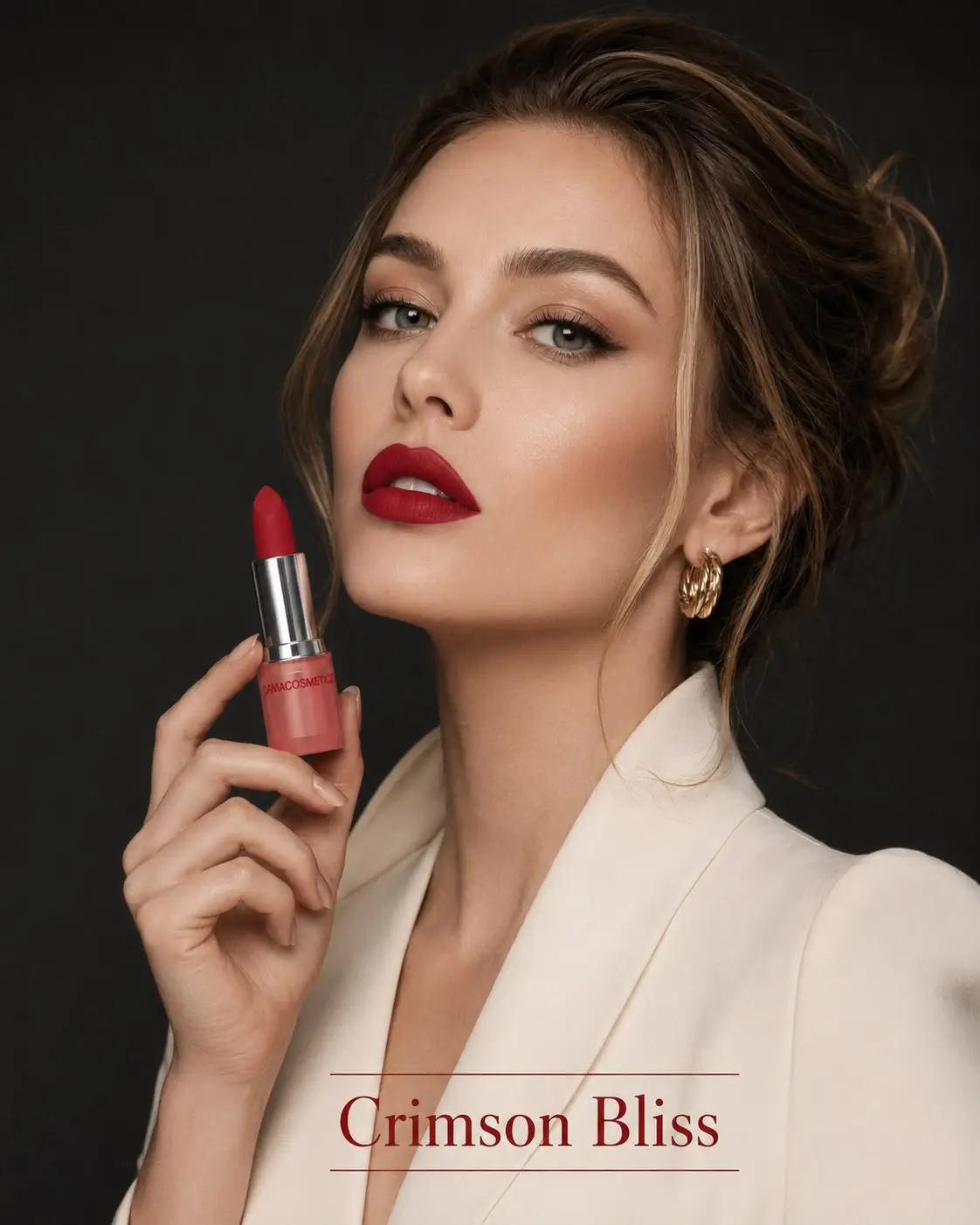 Damatint Lipstick – Crimson Bliss