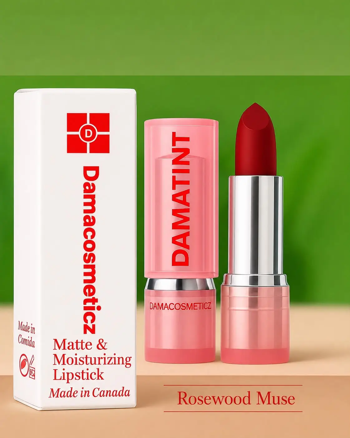 Damatint Lipstick – Rosewood Muse - Image 2